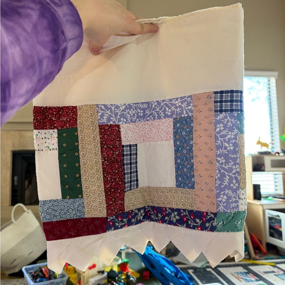 JC Penny patchwork valence curtain - Picture 7 of 7